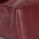 Chanel Jumbo Mademoiselle Single Flap Bordeaux Caviar 24K GP