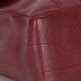 Chanel Jumbo Mademoiselle Single Flap Bordeaux Caviar 24K GP
