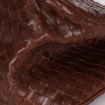 Bottega Veneta Intrecciato Top Handle Tote Brown