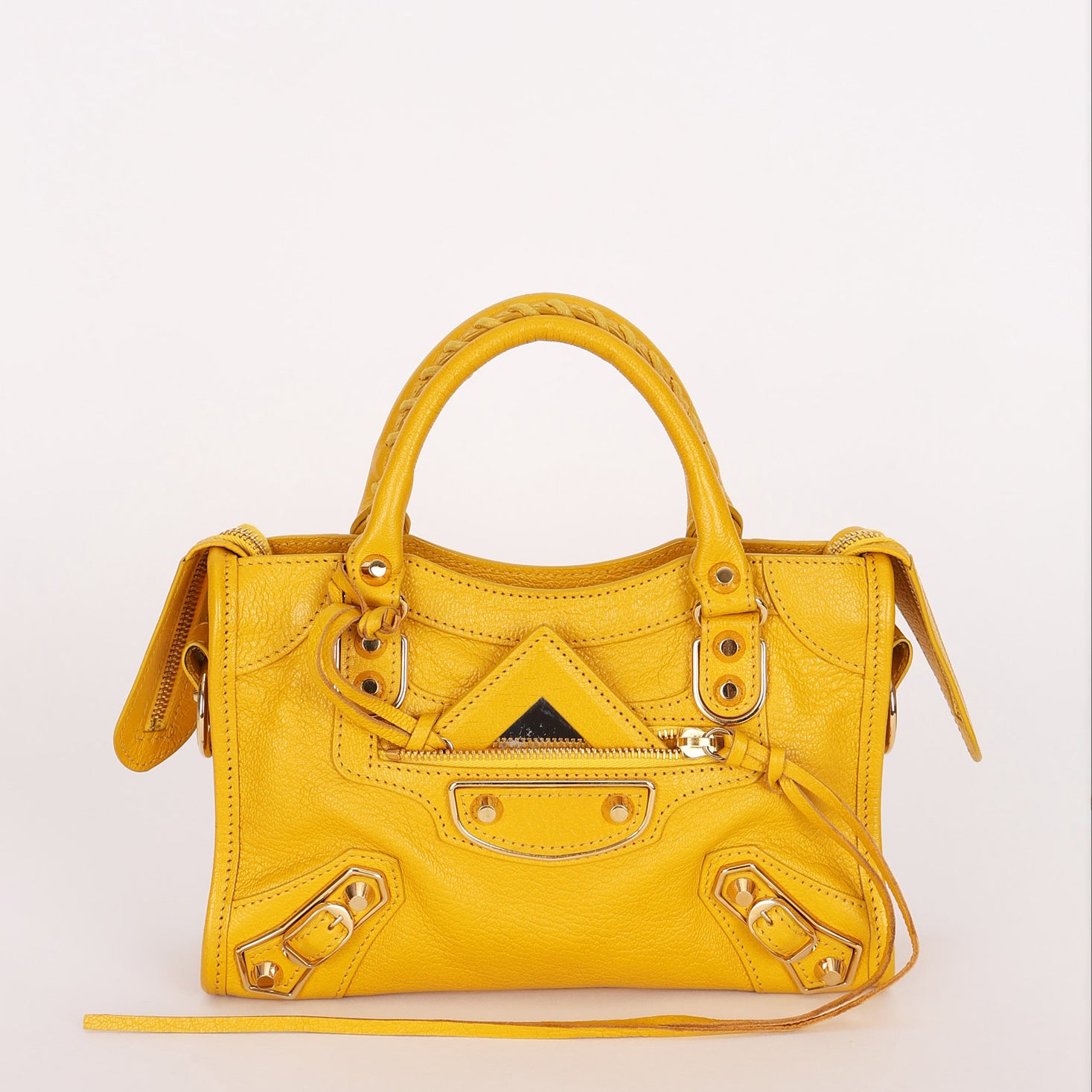 Balenciaga Mini City Edge Bag Mangue Chevre 2017