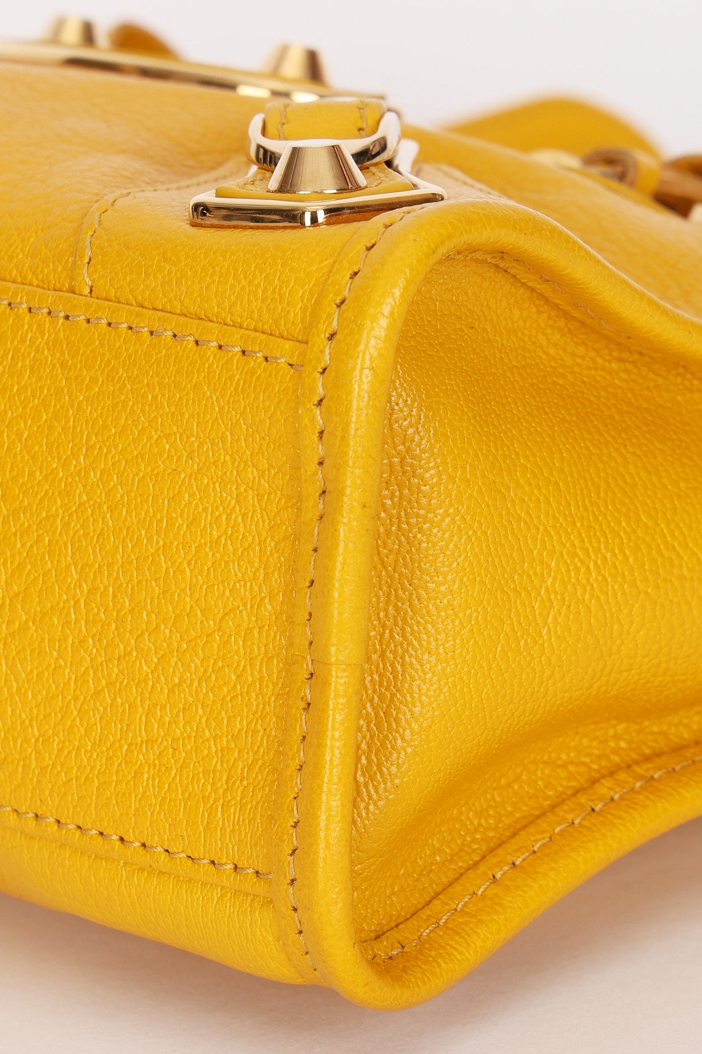 Balenciaga Mini City Bag Yellow