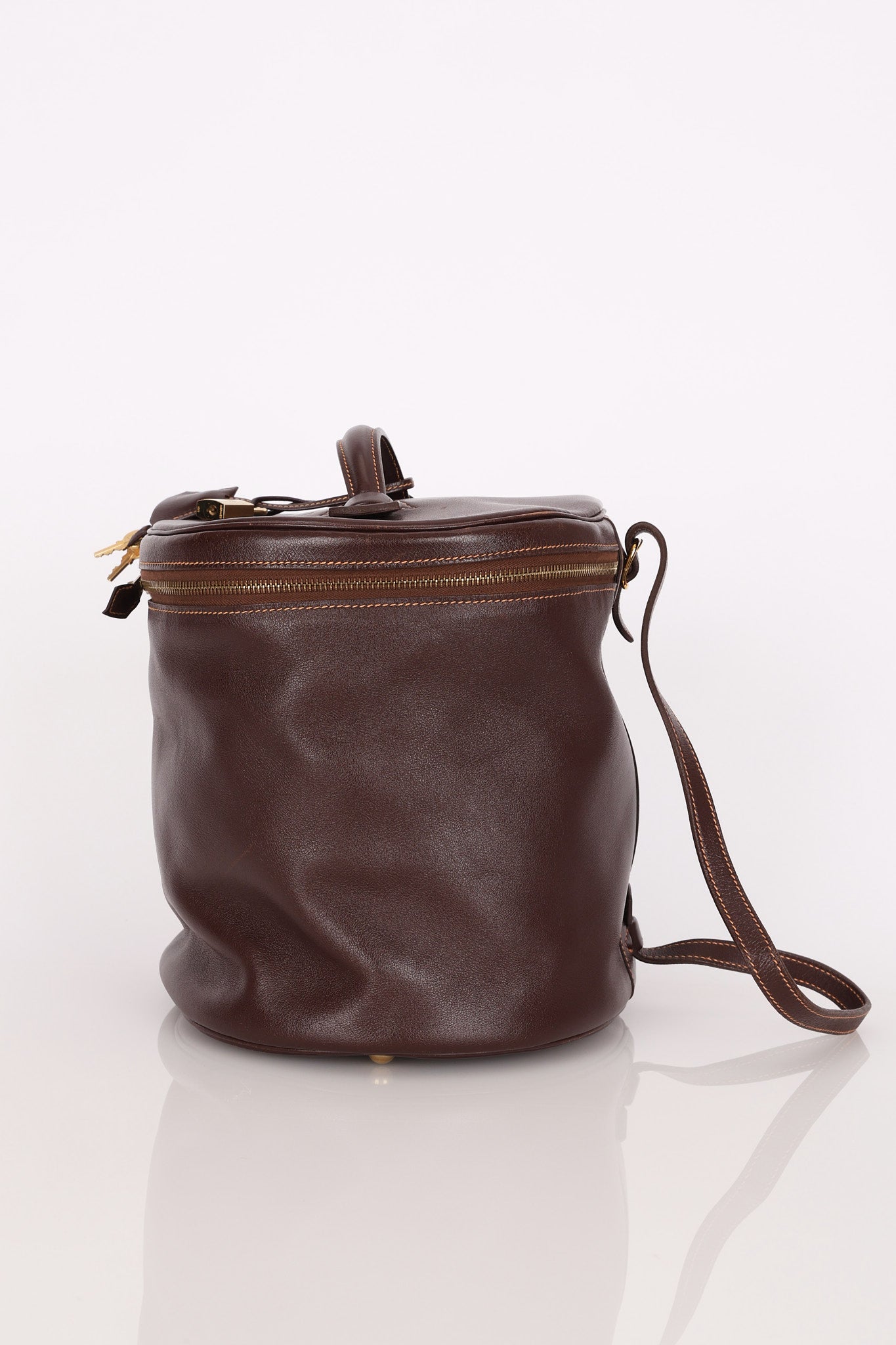 Hermès Intercity Victoria Travel Case (color + leather) GHW