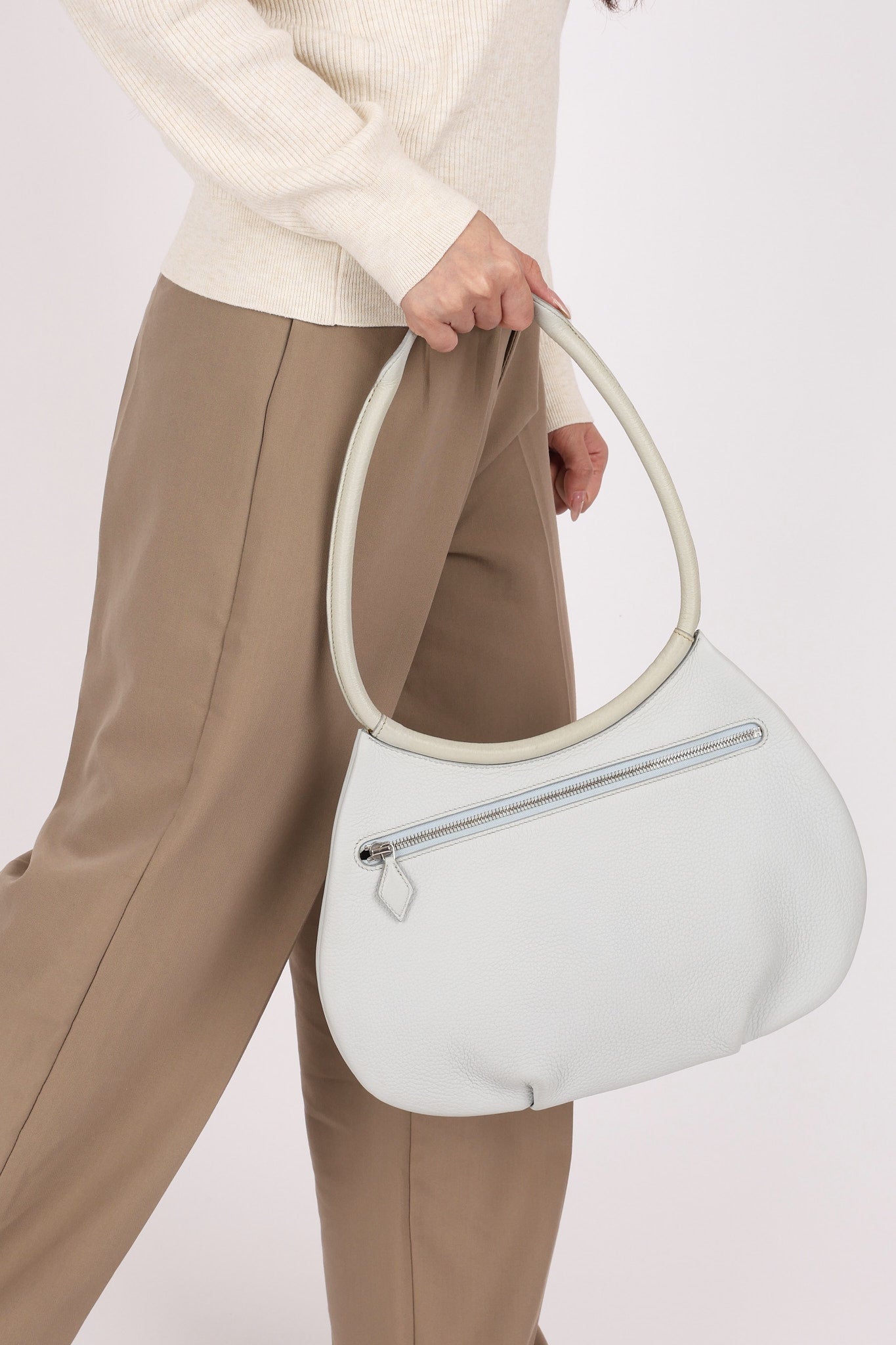 Hermès Cacahuete Bag PHW