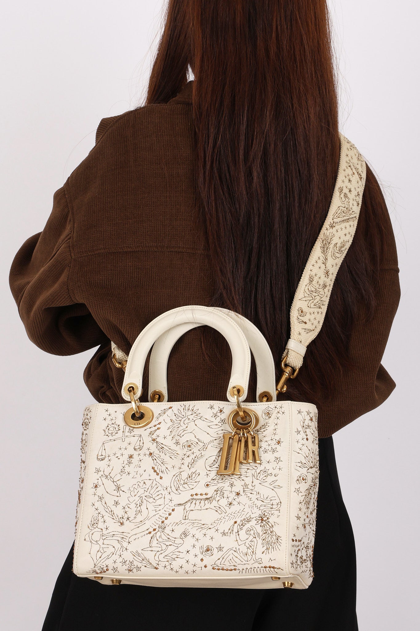 Dior Astrology Embroidered Medium Lady