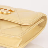 Chanel Mini Belt Bag Butter Yellow Lambskin AGHW