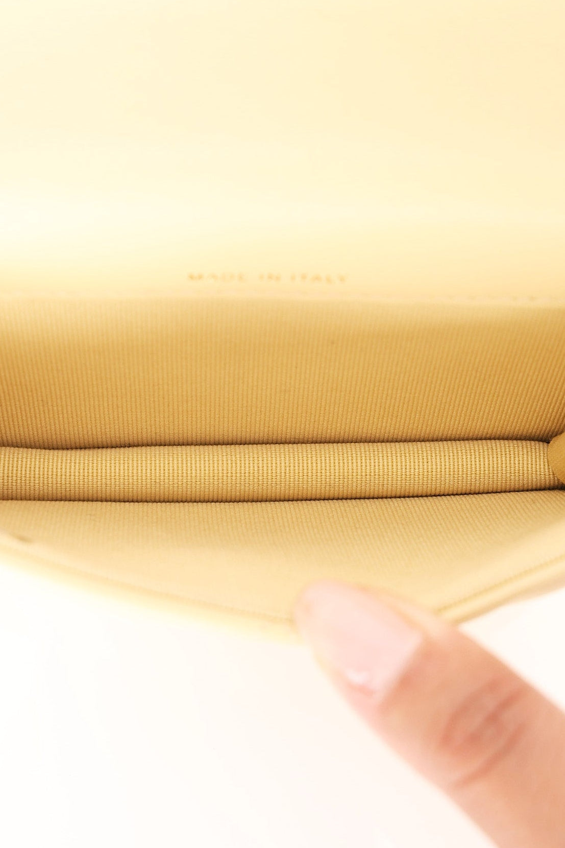 Chanel Mini Belt Bag Butter Yellow Lambskin AGHW