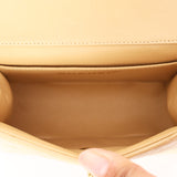 Rare Chanel Parent and Child Kelly Beige Lambskin 1992 24K GP
