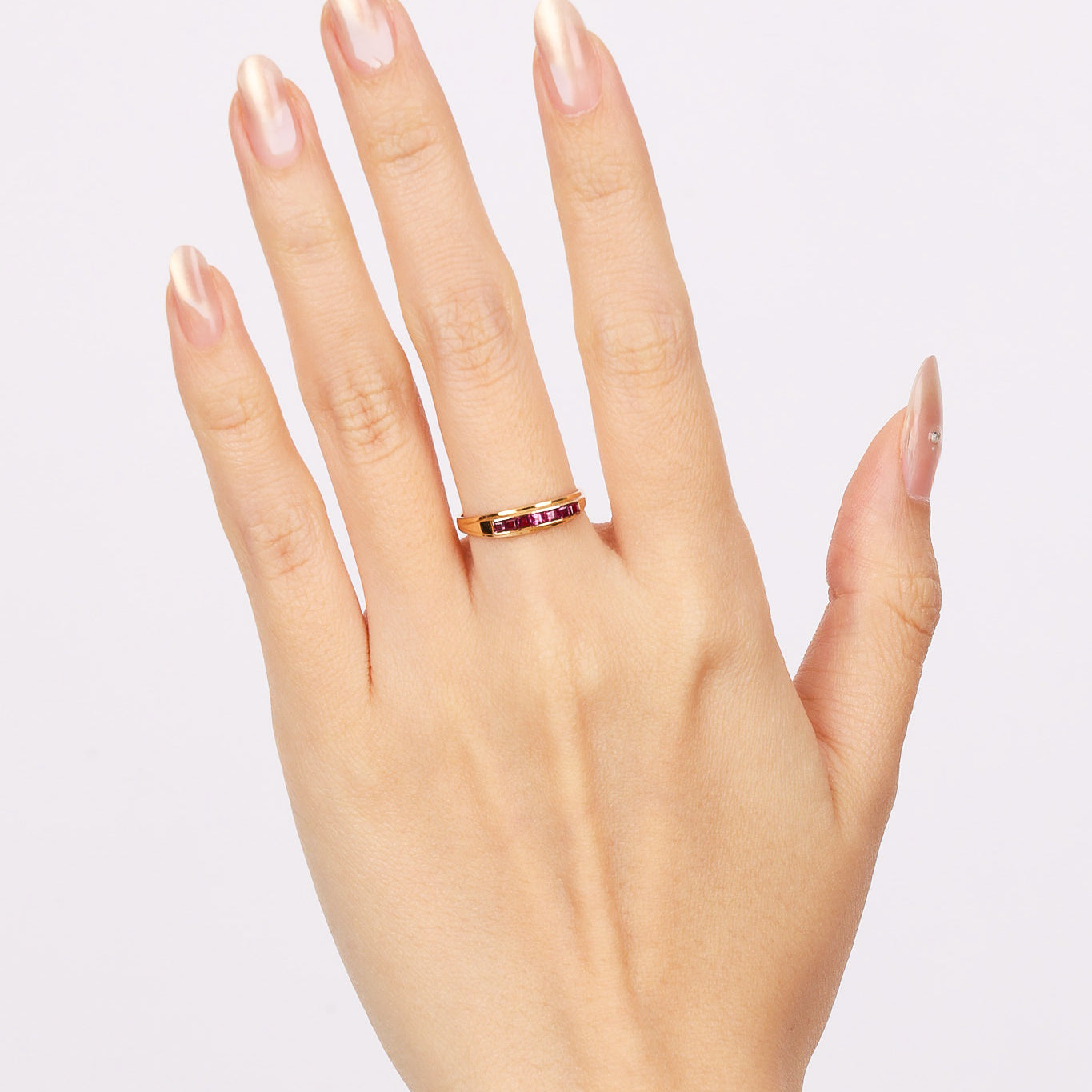 18K Ruby Gold Ring