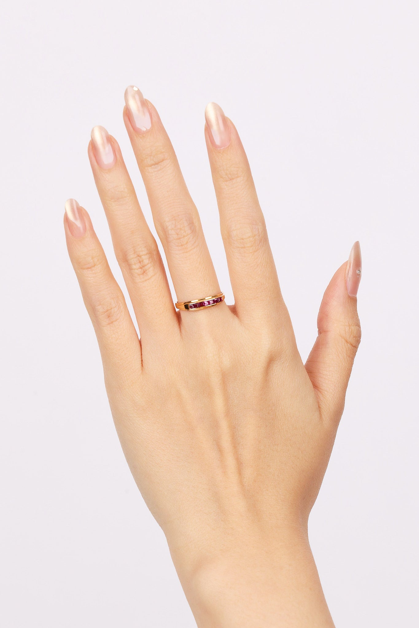 18K Ruby Gold Ring