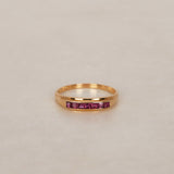 18K Ruby Gold Ring