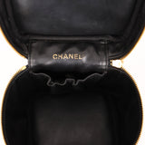 Chanel Timeless Vanity Bag Black Caviar 2005 24K GP