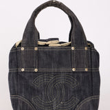Chanel CC Denim Tote GHW