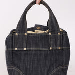 Chanel CC Denim Tote GHW