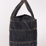 Chanel CC Denim Tote GHW