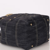 Chanel CC Denim Tote GHW