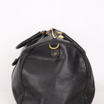 Chanel Timeless Duffle Bag Black Caviar 24K GP
