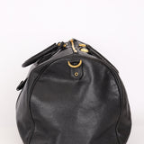 Chanel Timeless Duffle Bag Black Caviar 24K GP