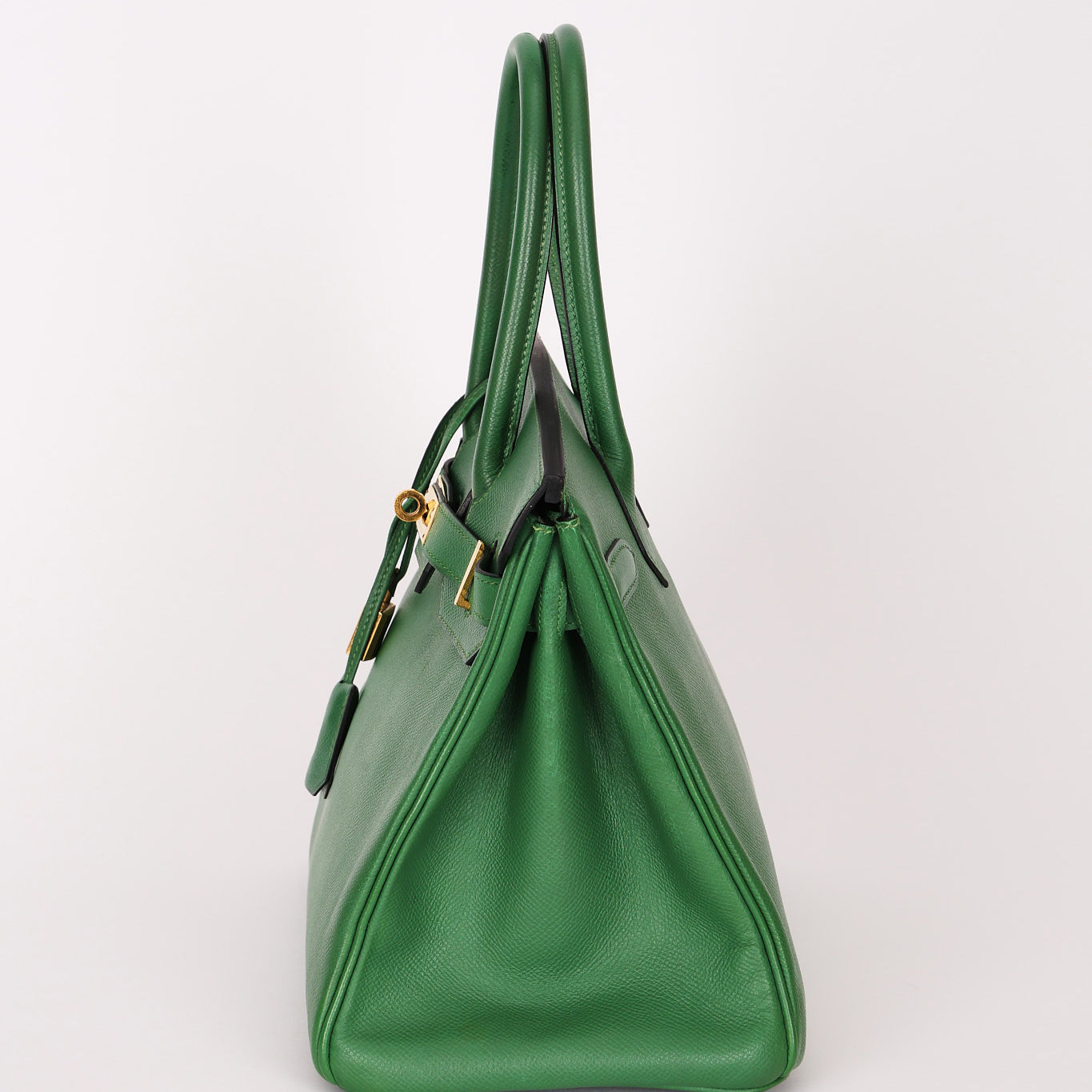 Hermès Birkin 30 Vert Meyer Courchevel GHW 2000