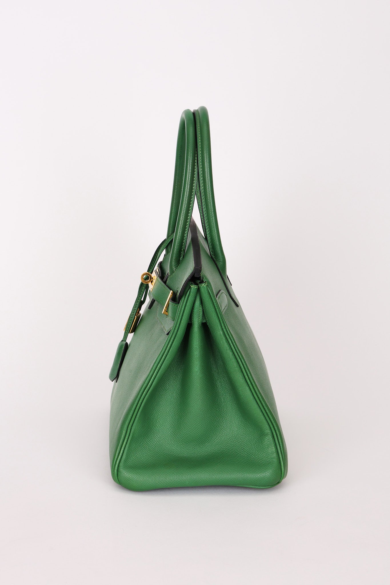 Hermès Birkin 30 Vert Meyer Courchevel GHW 2000