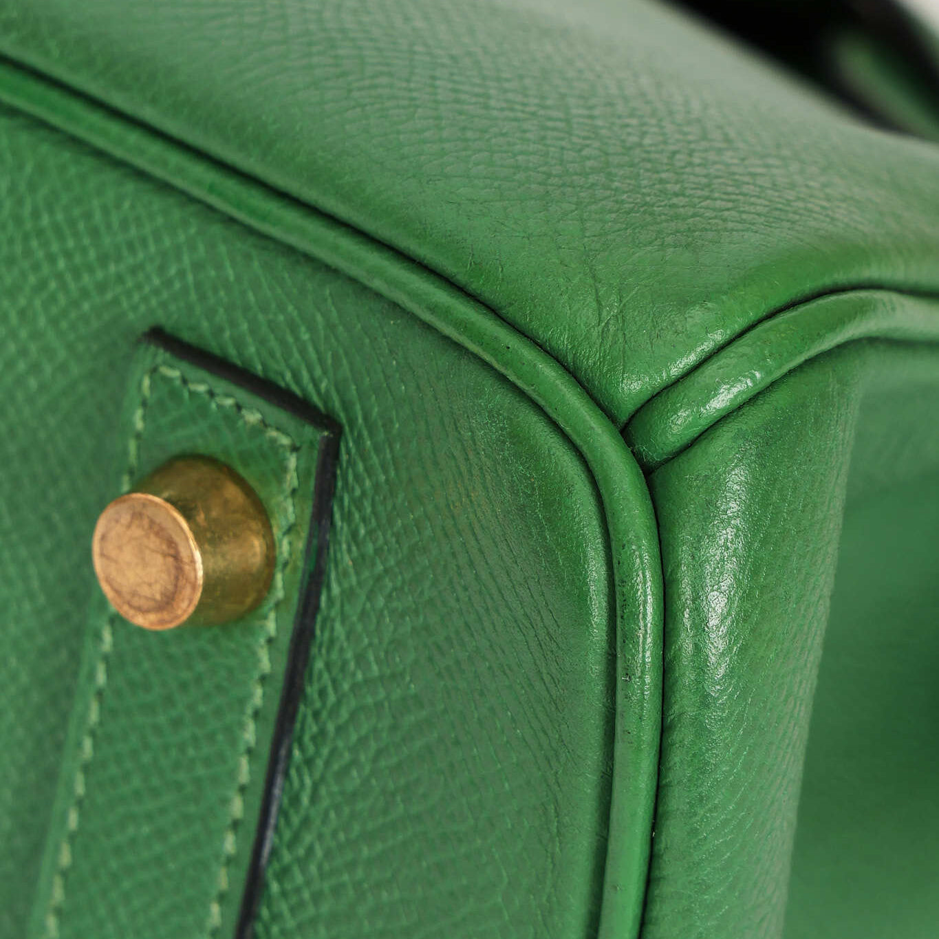 Hermès Birkin 30 Vert Bengale Courchevel 2000 GHW