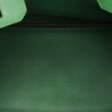 Hermès Birkin 30 Vert Meyer Courchevel GHW 2000