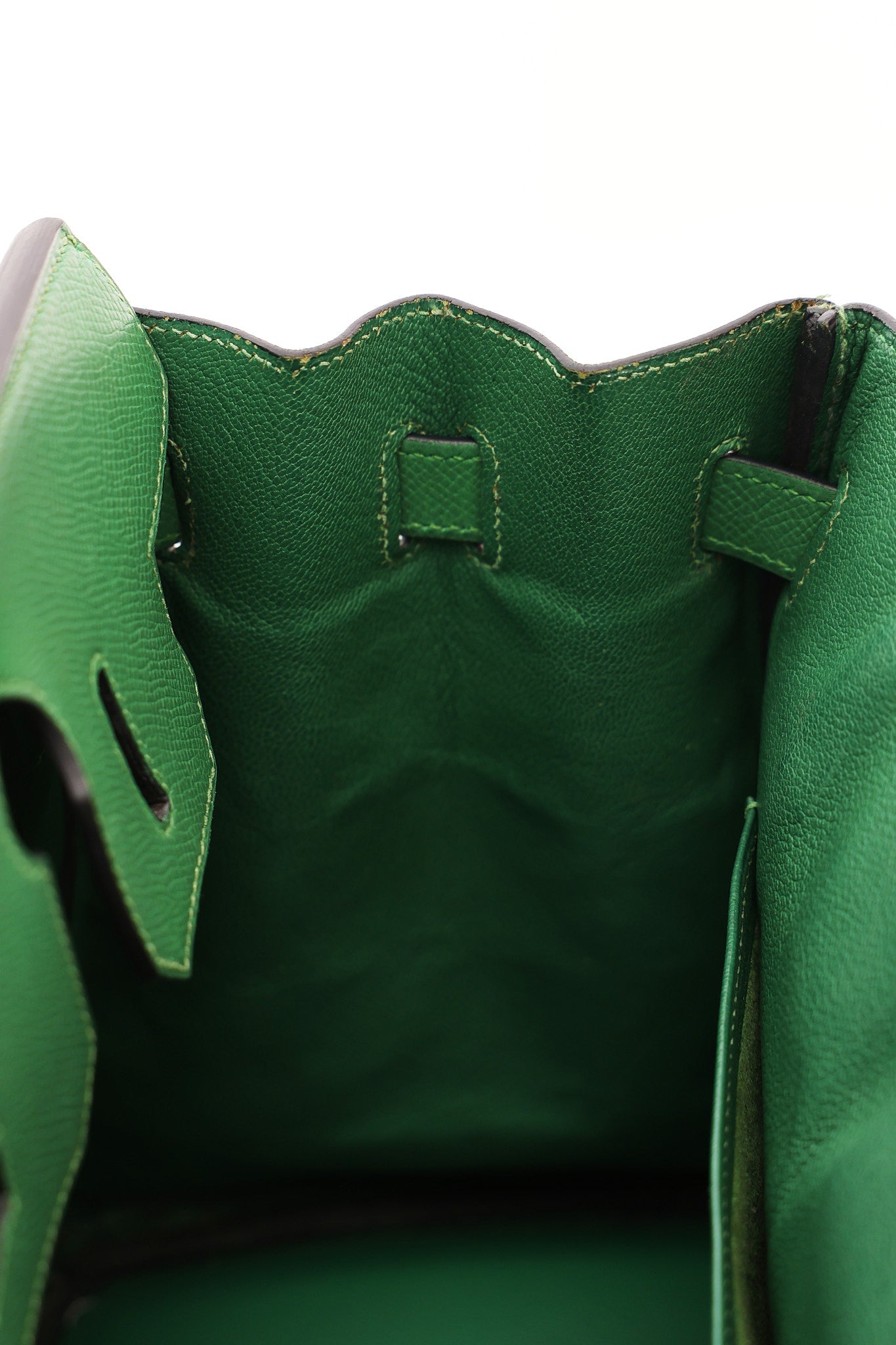 Hermès Birkin 30 Vert Meyer Courchevel GHW 2000