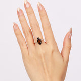 14K Tourmaline & Diamond Gold Ring
