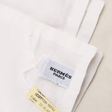Hermès Logo Embroidered Handkerchief