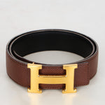 Hermès Constance Croc Embossed Belt