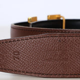 Hermès Constance Croc Embossed Belt