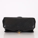 Chanel Double Sided Classic Flap Black Lambskin 24K GP