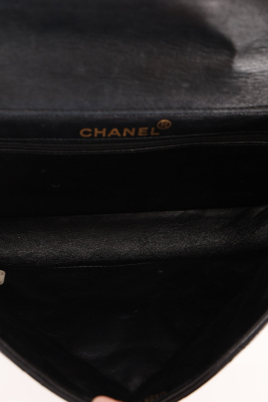 Chanel Double Sided Classic Flap Black Lambskin 24K GP