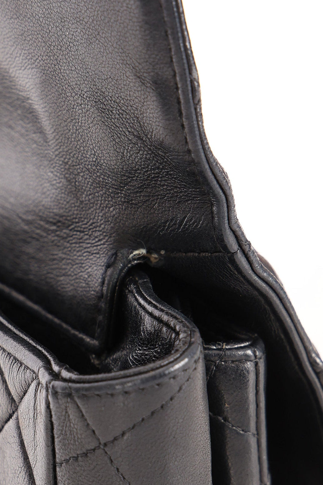 Chanel Double Sided Classic Flap Black Lambskin 24K GP