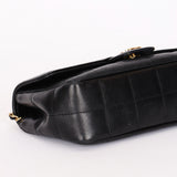 Chanel Chocolate Bar Mini Single Flap Black Lambskin 2010 GHW