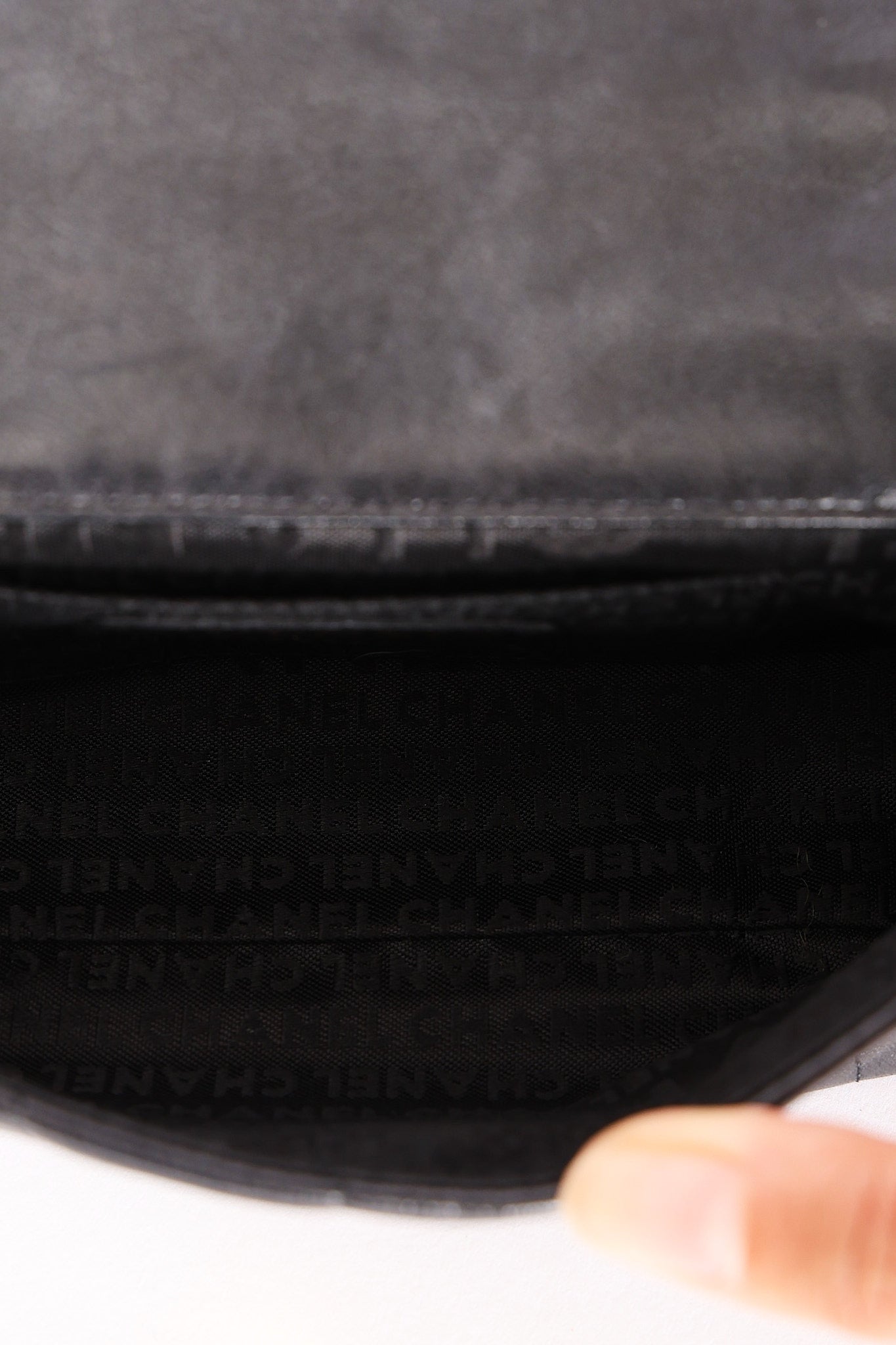 Chanel Chocolate Bar Mini Single Flap Black Lambskin 2010 GHW