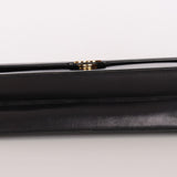 Chanel CC Push-Pin Single Flap Black Boxcalf 1997 24K GP