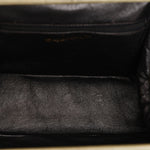 Chanel Matelasse Gamaguchi Frame Shoulder Bag Green Suede 1991 GHW