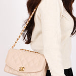 Chanel Small Diana Flap (color) Caviar 24K GP