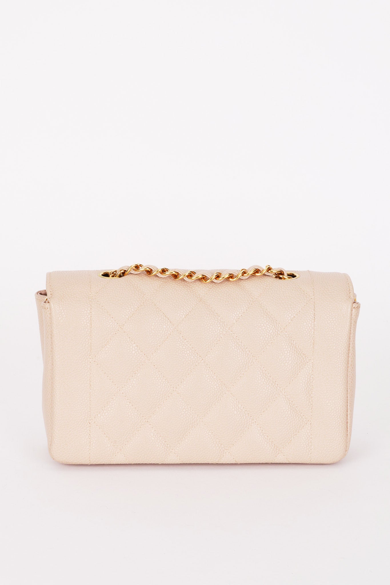 Chanel Small Diana Flap (color) Caviar 24K GP
