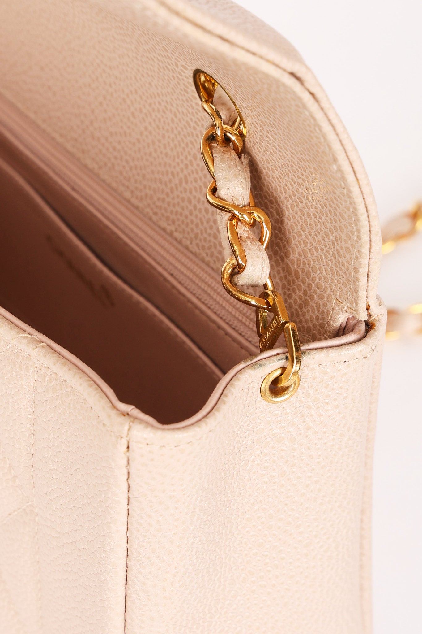 Chanel Small Diana Flap (color) Caviar 24K GP