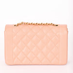 Chanel Medium Diana Flap Blush Caviar 24K GP