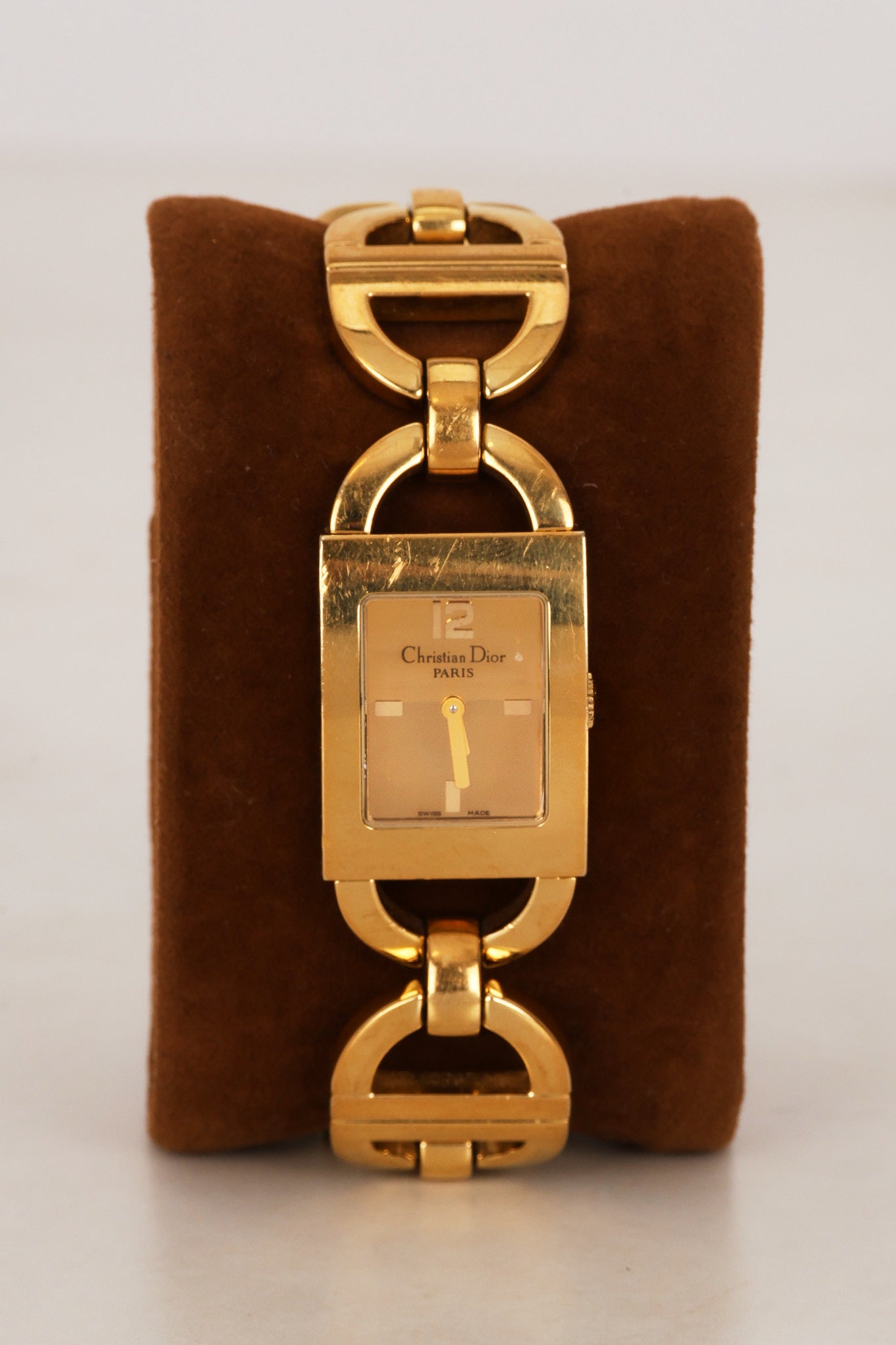 Dior Gold Square Watch