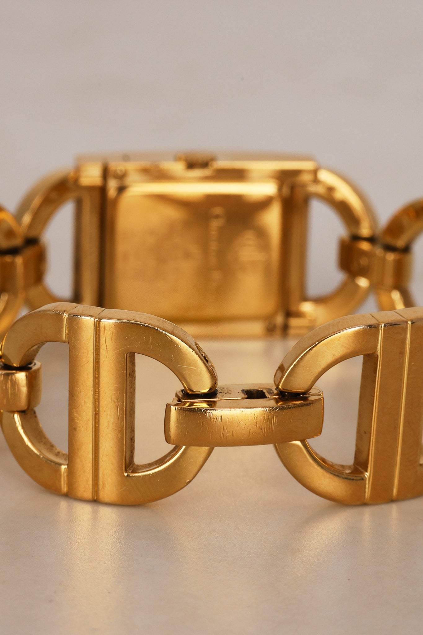 Dior Gold Square Watch