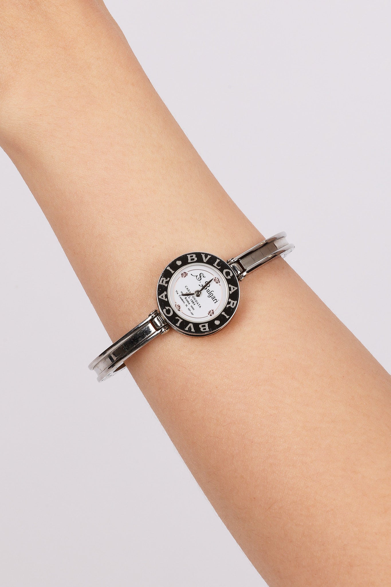 Bvlgari Stainless Steel Circle Watch