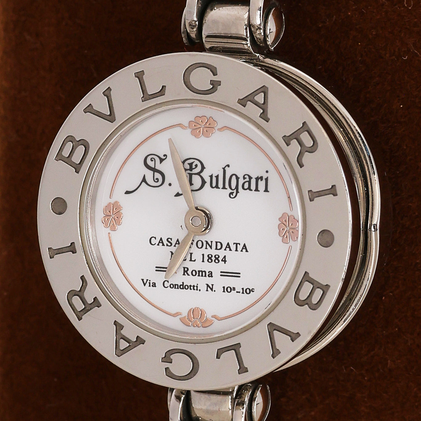 Bvlgari Stainless Steel Circle Watch