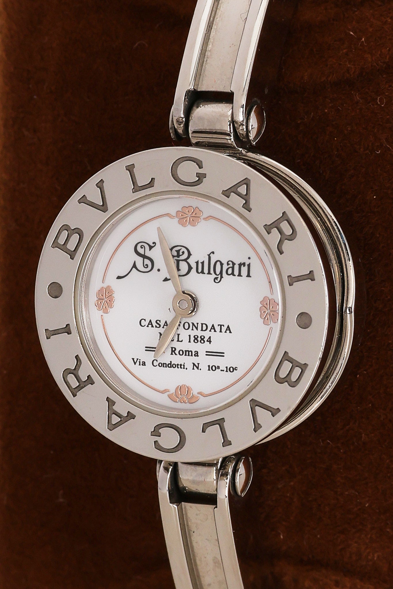 Bvlgari Stainless Steel Circle Watch