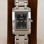 Fendi Stainless Steel Square Watch