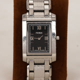 Fendi Stainless Steel Square Watch