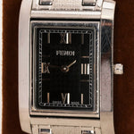 Fendi Stainless Steel Square Watch