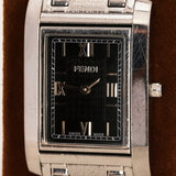 Fendi Stainless Steel Square Watch